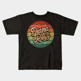Retro Vintage Diana Ross Kids T-Shirt
